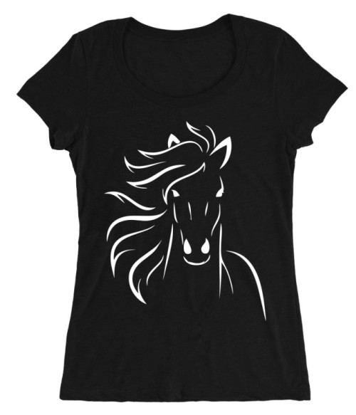 Horse Lineart Póló - Ha Horse rajongó ezeket a pólókat tuti imádni fogod!