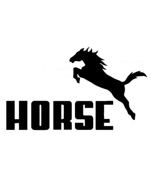Horse Logo Lovas Pólók, Pulóverek, Bögrék - Lovas