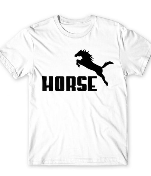 Horse Logo Lovas Póló - Lovas