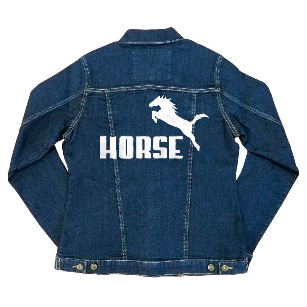 Horse Logo Női Farmerkabát