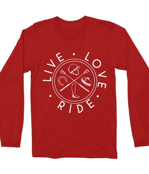 Live Love Ride Icons Póló - Ha Horse rajongó ezeket a pólókat tuti imádni fogod!