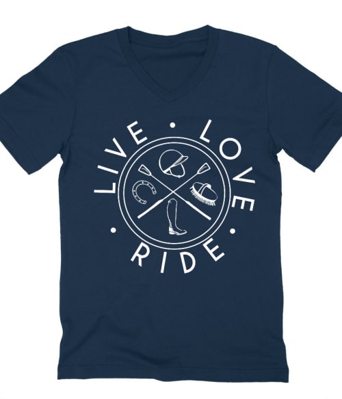 Live Love Ride Icons Póló - Ha Horse rajongó ezeket a pólókat tuti imádni fogod!