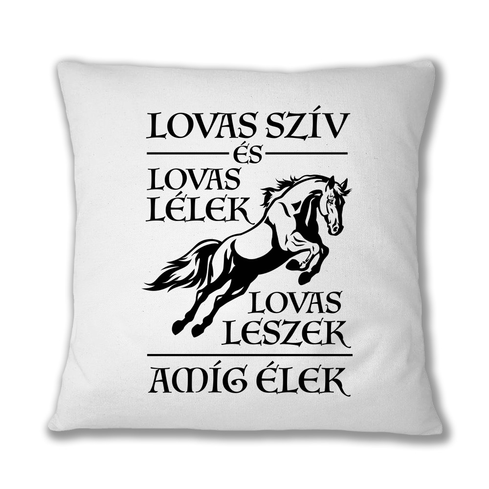 Lovas szív Párnahuzat