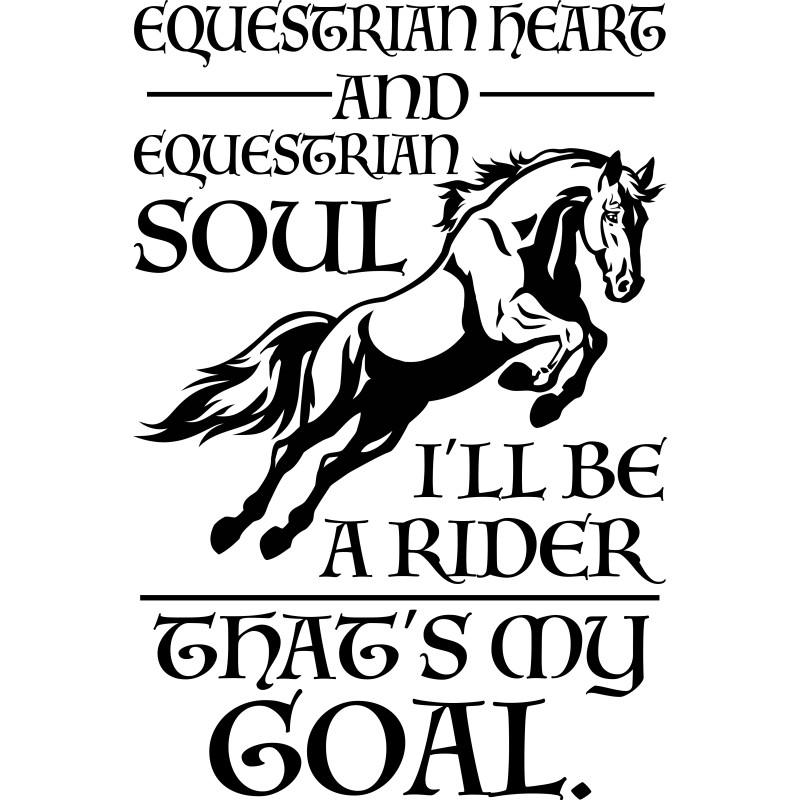 Equestrian heart