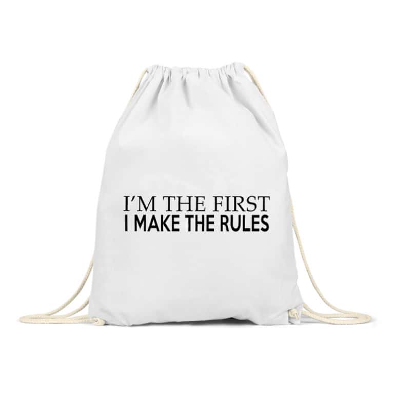 I'm the first