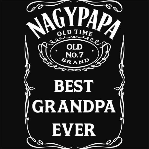Nagypapa Jack Daniel's Papa Pólók, Pulóverek, Bögrék - Papa