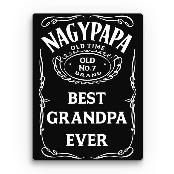 Nagypapa Jack Daniel's Papa Vászonkép - Papa