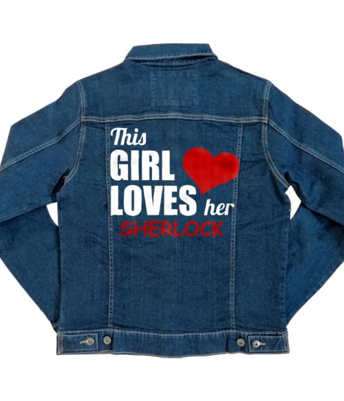 This Girl Loves Her Sherlock Póló - Ha Sherlock rajongó ezeket a pólókat tuti imádni fogod!