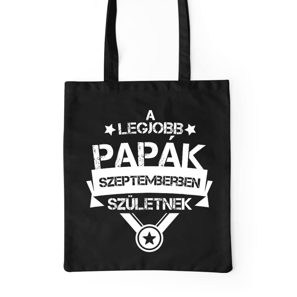 Legjobb papa Szeptember Prémium Vászontáska