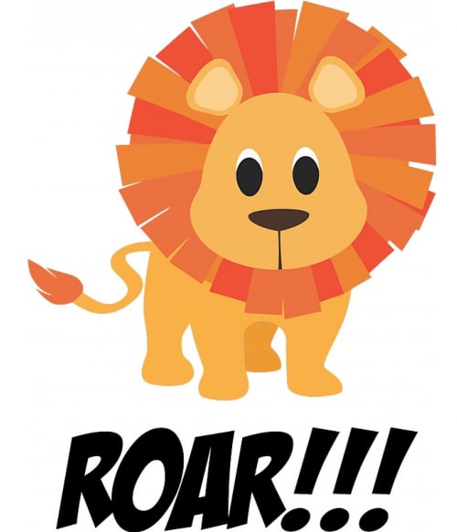 Lion roar Oroszlános Pólók, Pulóverek, Bögrék - Oroszlános