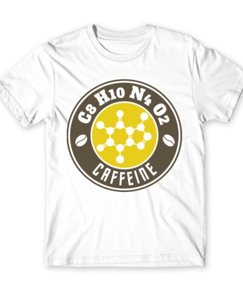 Caffeine Logo Tudományos Póló - Tudományos