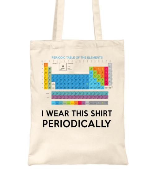 I wear this shirt periodically Hobbi-Érdeklődés Táska - Tudományos