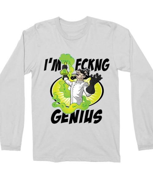 I'm fckng genius Póló - Ha Science rajongó ezeket a pólókat tuti imádni fogod!