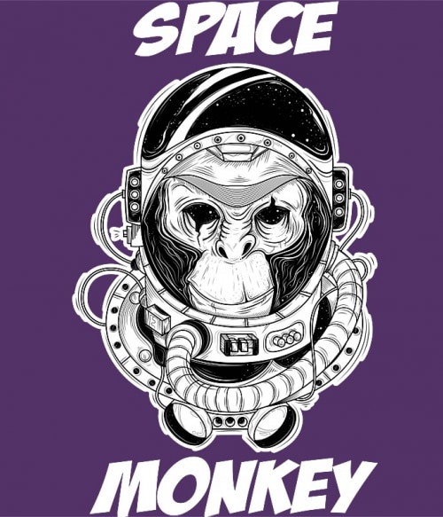 Space monkey Tudományos Pólók, Pulóverek, Bögrék - Tudományos