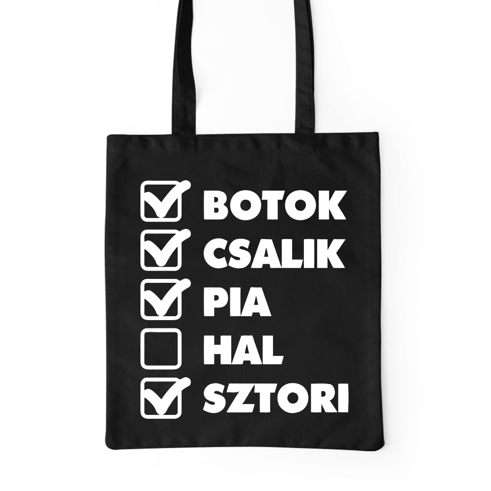 Botok, Csalik, Pia Prémium Vászontáska