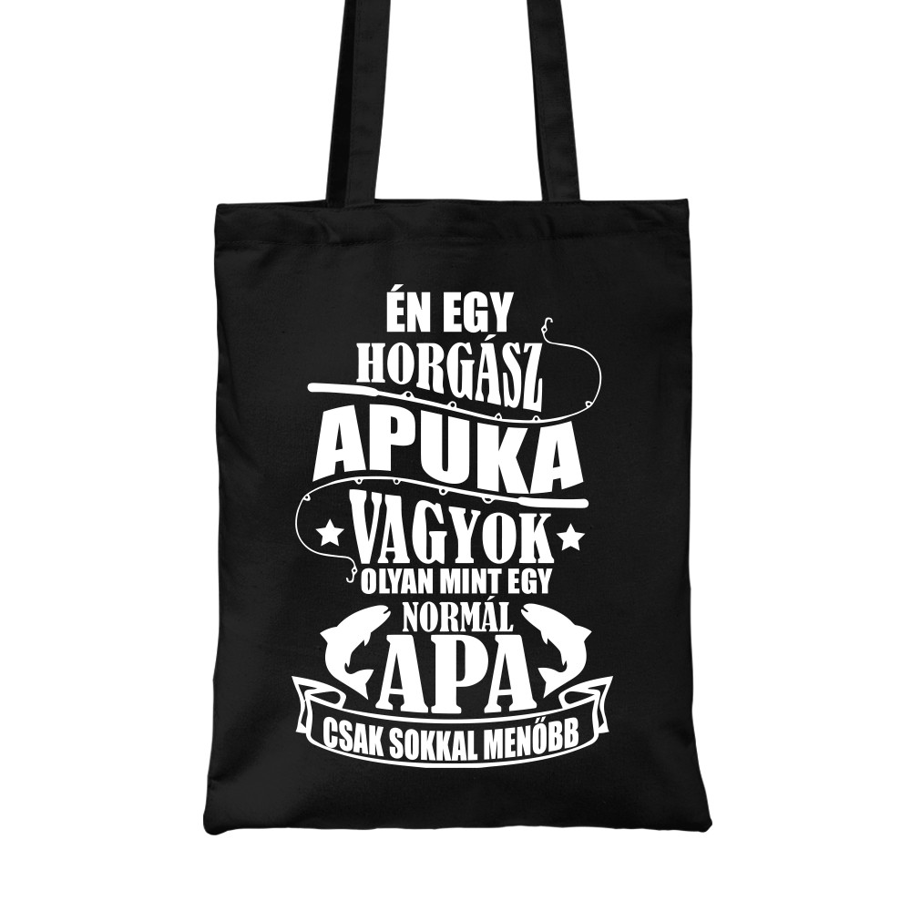 Horgász Apa Vászontáska