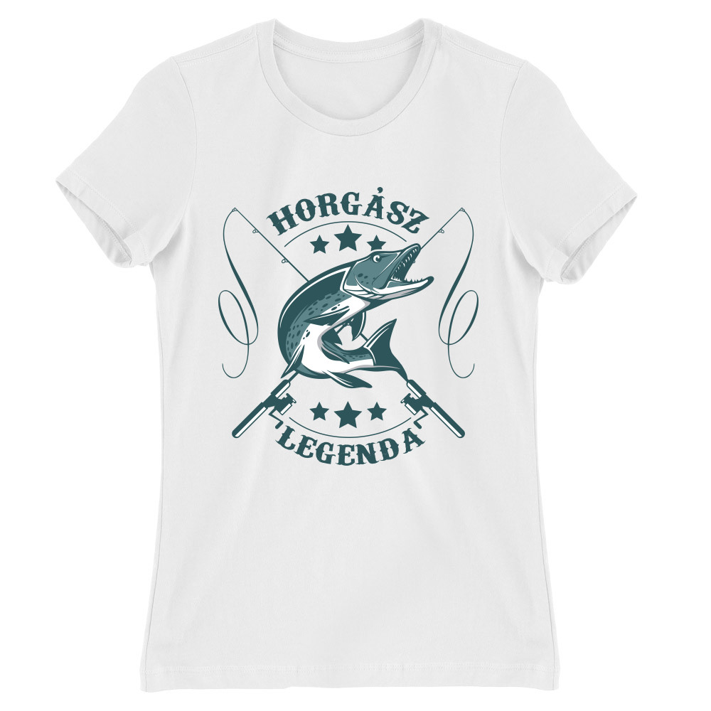 Horgász Legenda Női Póló