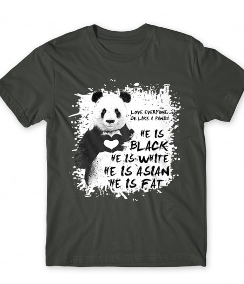 Be like a Panda Pandás Póló - Pandás