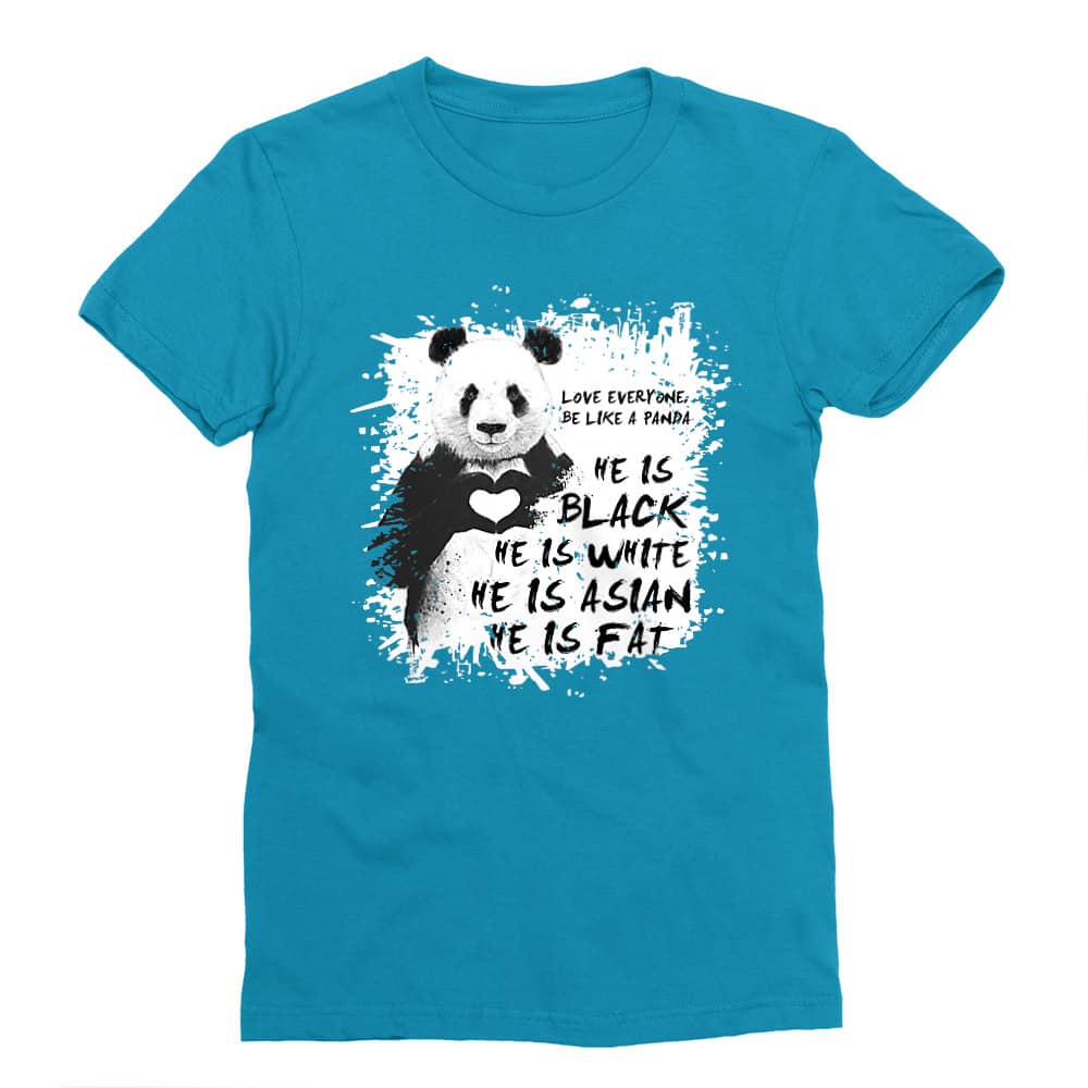 Be like a Panda Férfi Testhezálló Póló