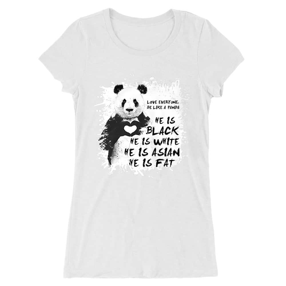 Be like a Panda Női Hosszított Póló