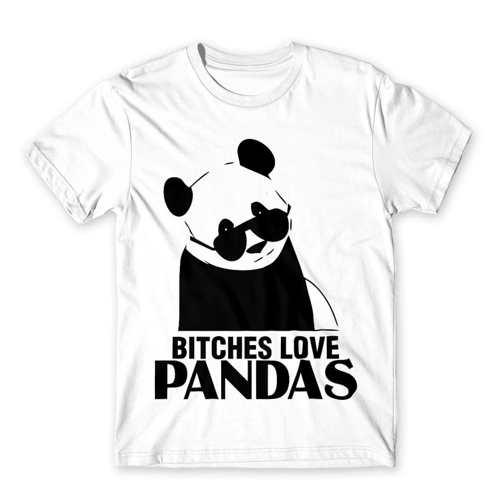 Bitches Love Pandas Férfi Póló