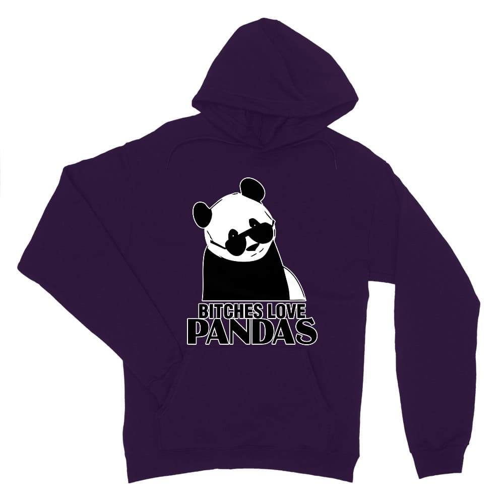 Bitches Love Pandas Női Pulóver