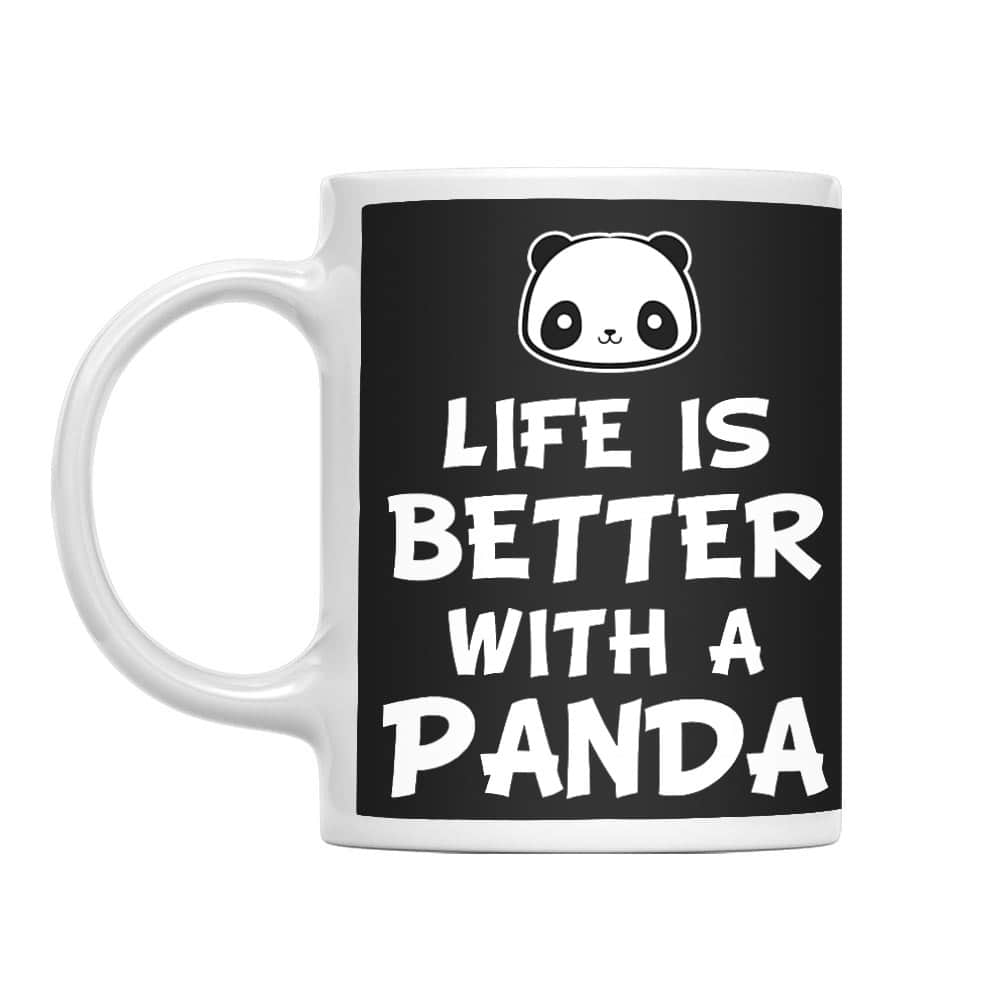 Life is better with a Panda Bögre