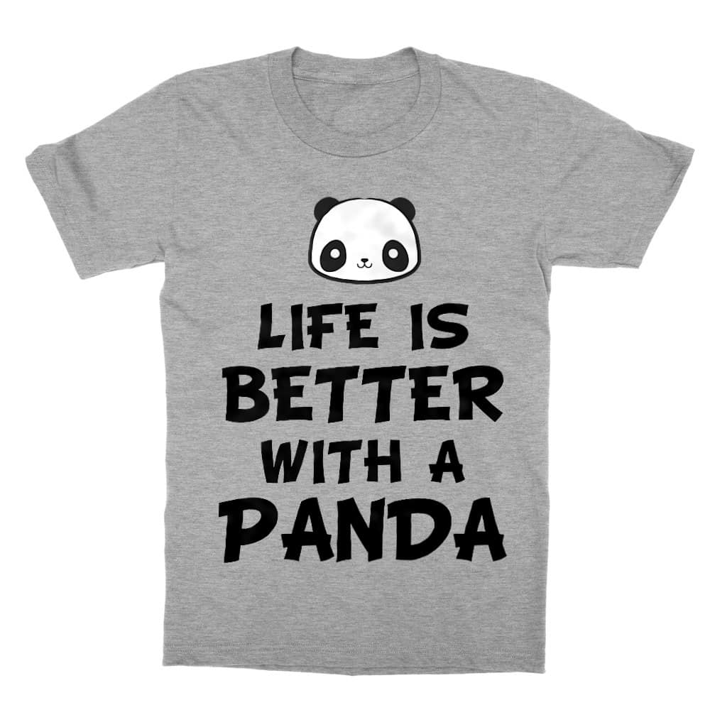 Life is better with a Panda Gyerek Póló