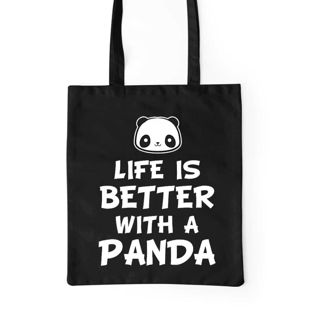 Life is better with a Panda Prémium Vászontáska