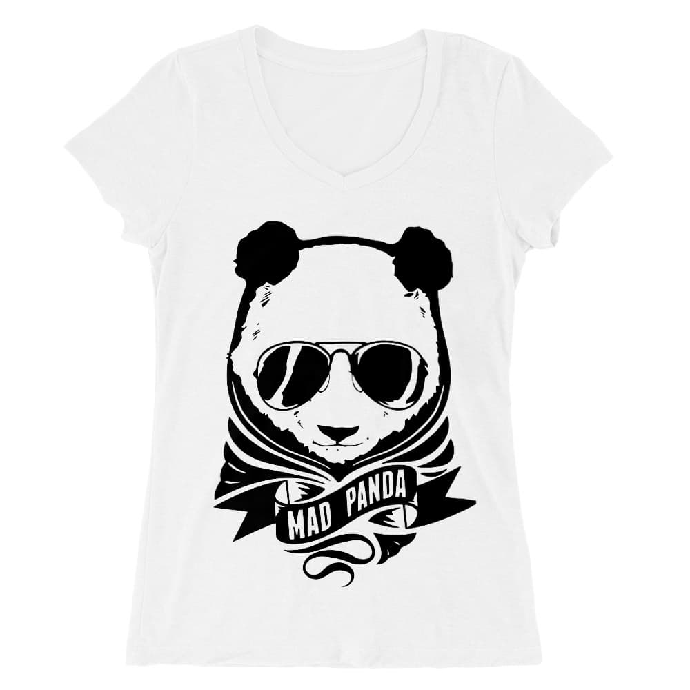 Mad Panda Női V-nyakú Póló