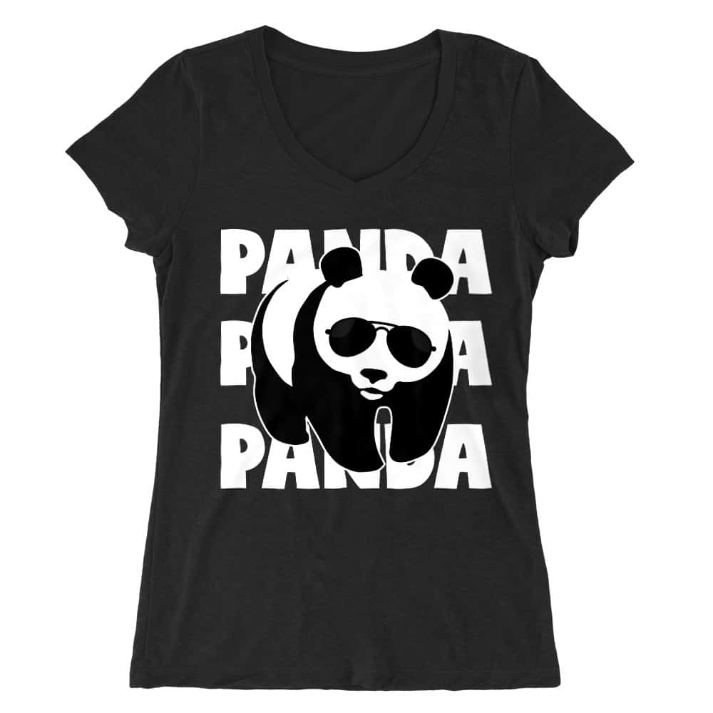 Swag Panda Női V-nyakú Póló