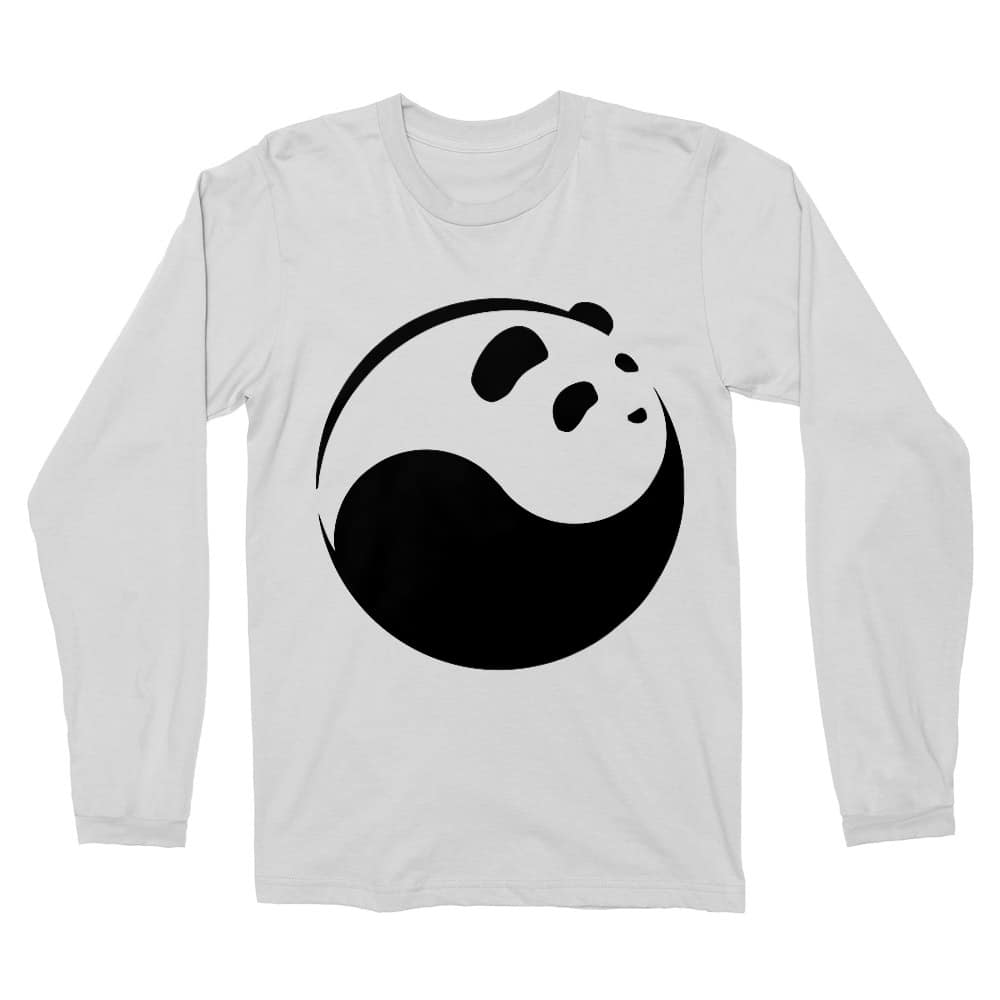Yin Yang Panda Férfi Hosszúujjú Póló