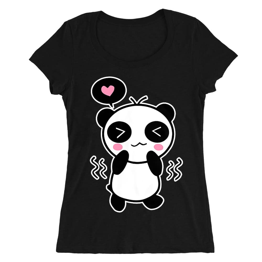 Panda Boy Női O-nyakú Póló