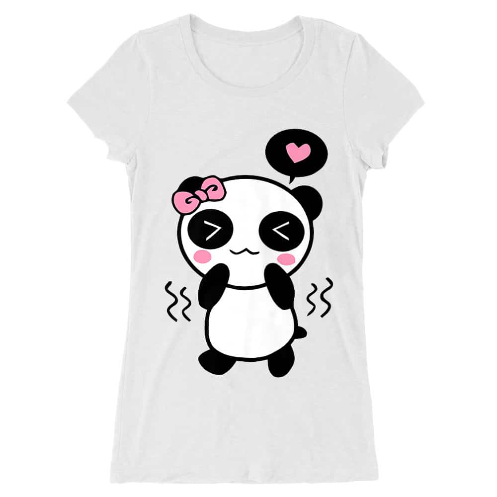 Panda Girl Női Hosszított Póló