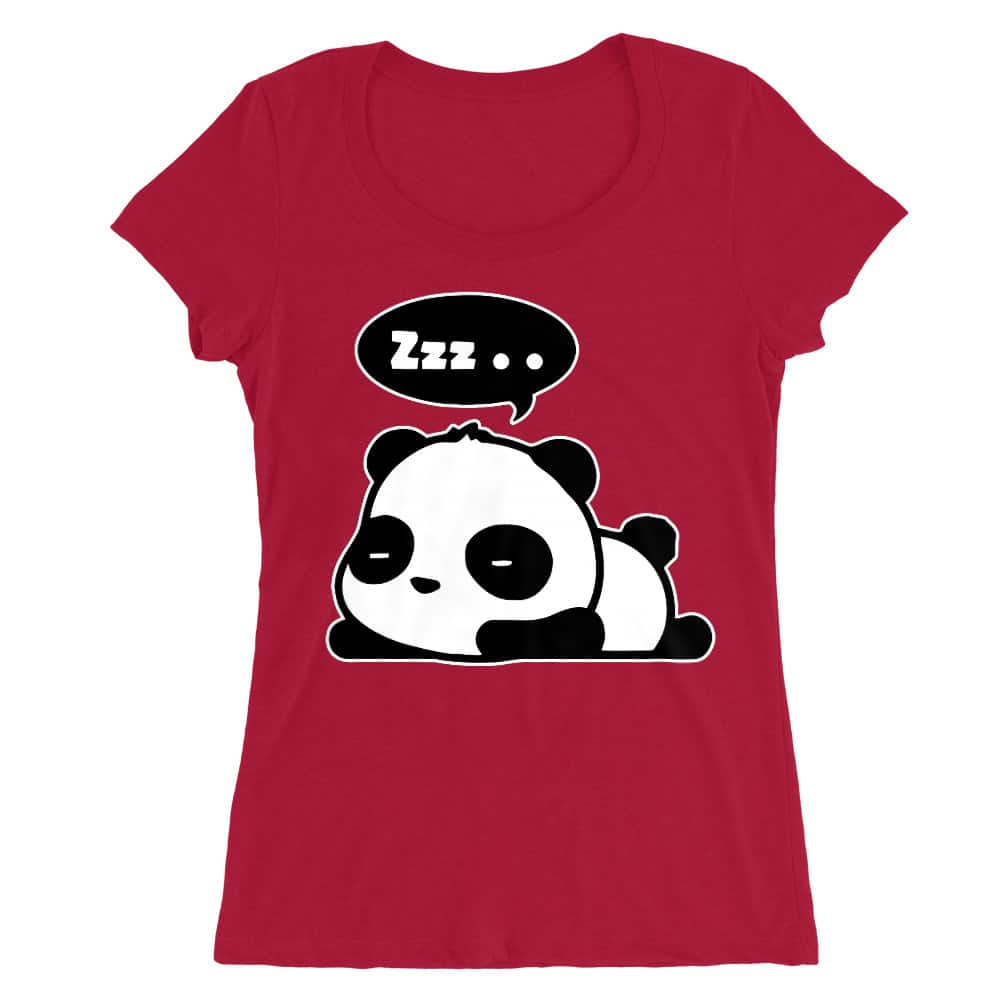 Sleepy Panda Női O-nyakú Póló