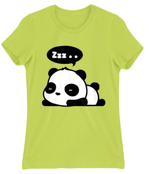 Sleepy Panda Pandás Női Póló - Pandás