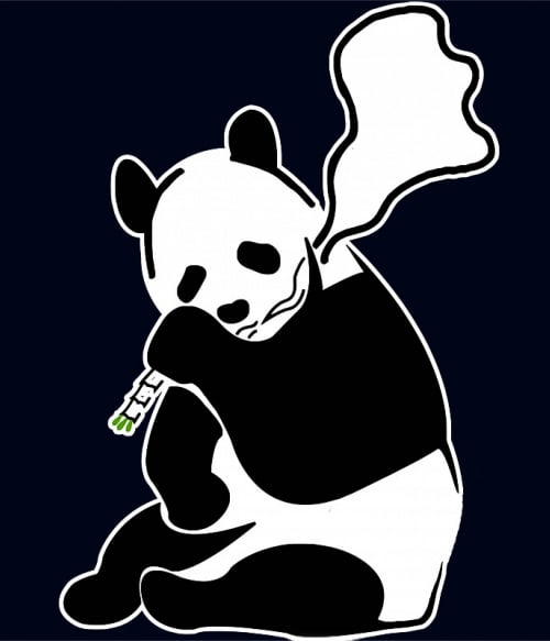 Smoking Panda Pandás Pólók, Pulóverek, Bögrék - Pandás