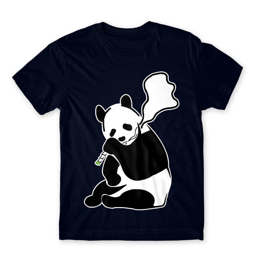 Smoking Panda Férfi Póló