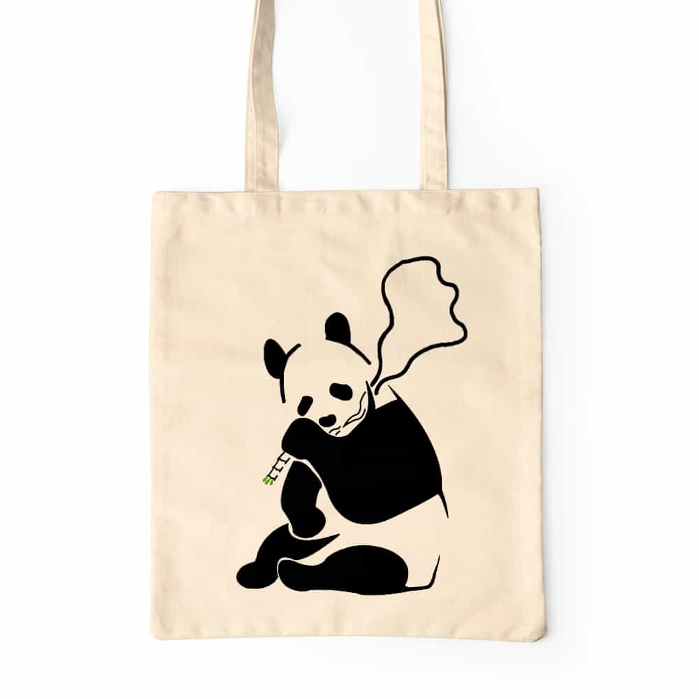 Smoking Panda Prémium Vászontáska
