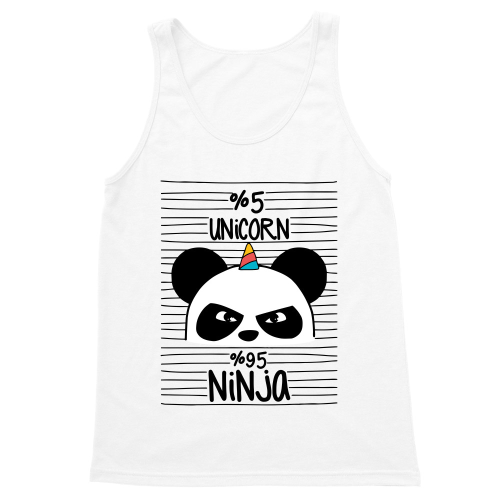 Unicorn Ninja Panda Férfi Trikó
