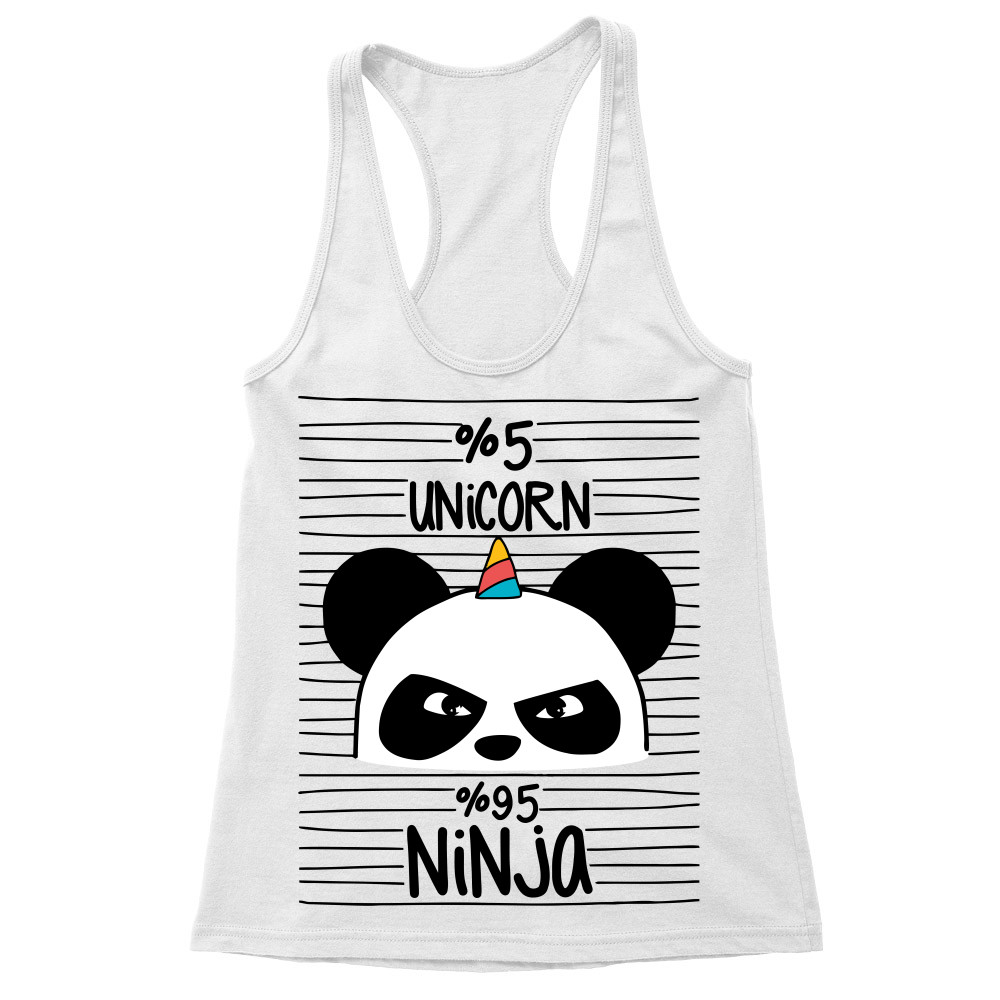 Unicorn Ninja Panda Női Trikó