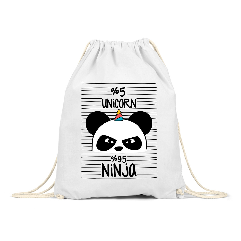 Unicorn Ninja Panda Tornazsák