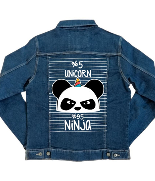 Unicorn Ninja Panda Állatos Kabát - Pandás