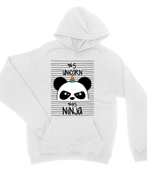 Unicorn Ninja Panda Pandás Pulóver - Pandás