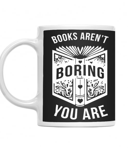 Books aren't boring Olvasás Bögre - Olvasás