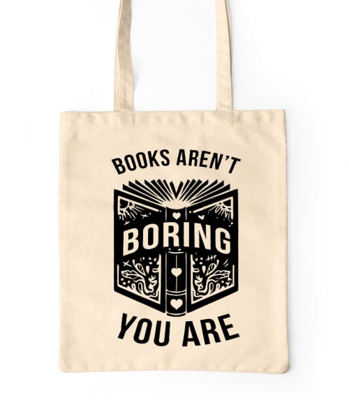 Books aren't boring Póló - Ha Reading rajongó ezeket a pólókat tuti imádni fogod!