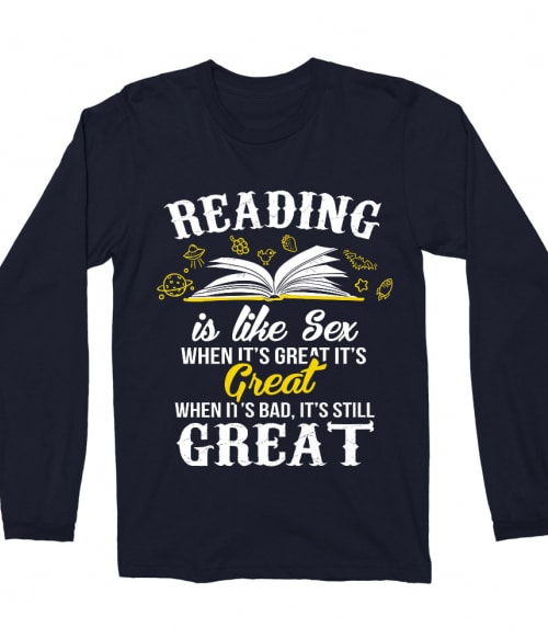 Reading is like sex Póló - Ha Reading rajongó ezeket a pólókat tuti imádni fogod!