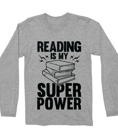 Reading is my super power Póló - Ha Reading rajongó ezeket a pólókat tuti imádni fogod!