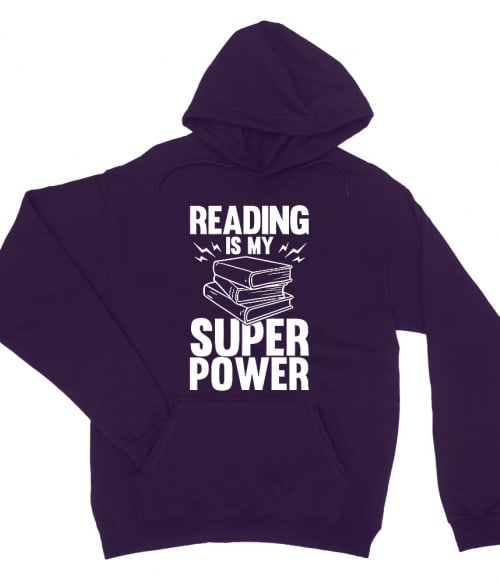 Reading is my super power Olvasás Pulóver - Olvasás