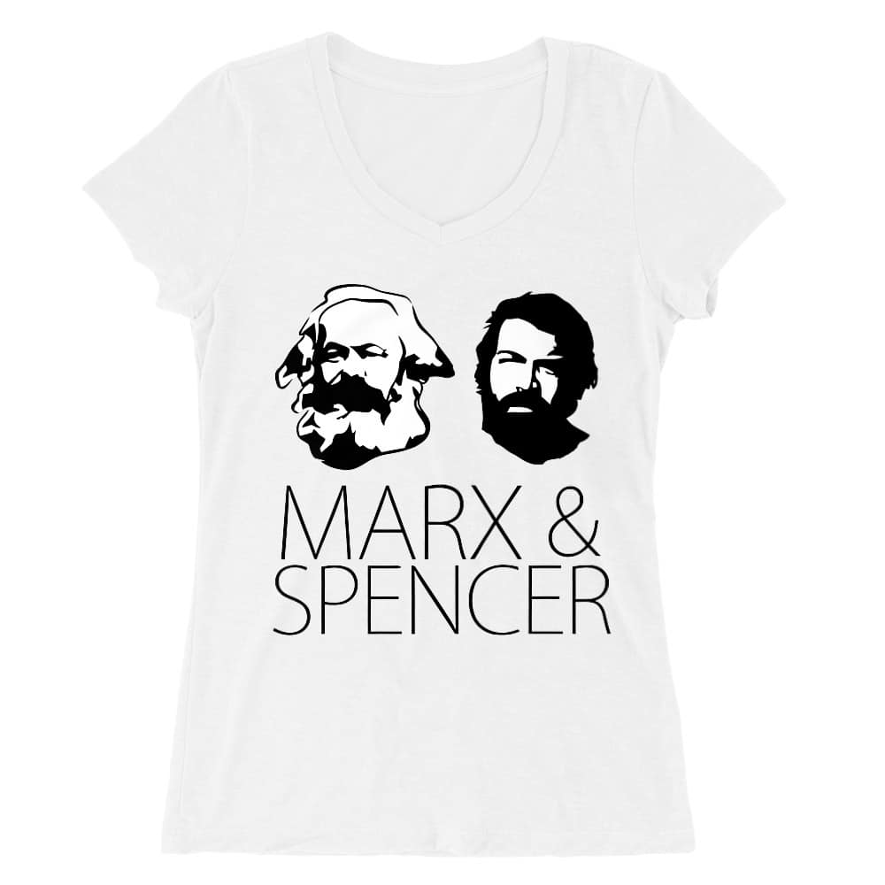 Marx and Spencer Női V-nyakú Póló